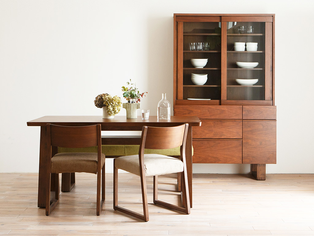 美しく統一感のあるダイニング