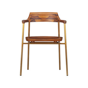 ブラックと木目でつくる上質なダイニング