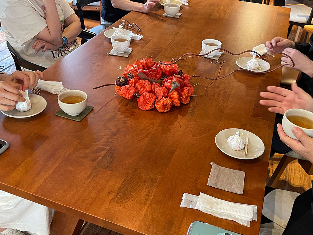 ほおずきリースワークショップレポート