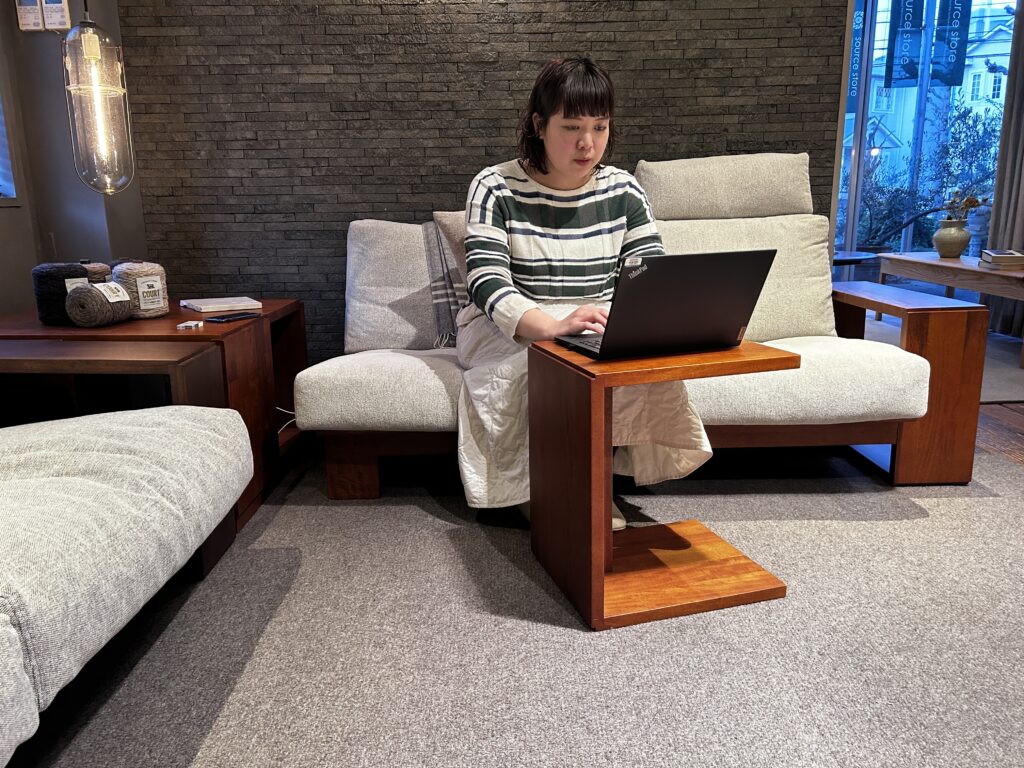 広々空間のリビング