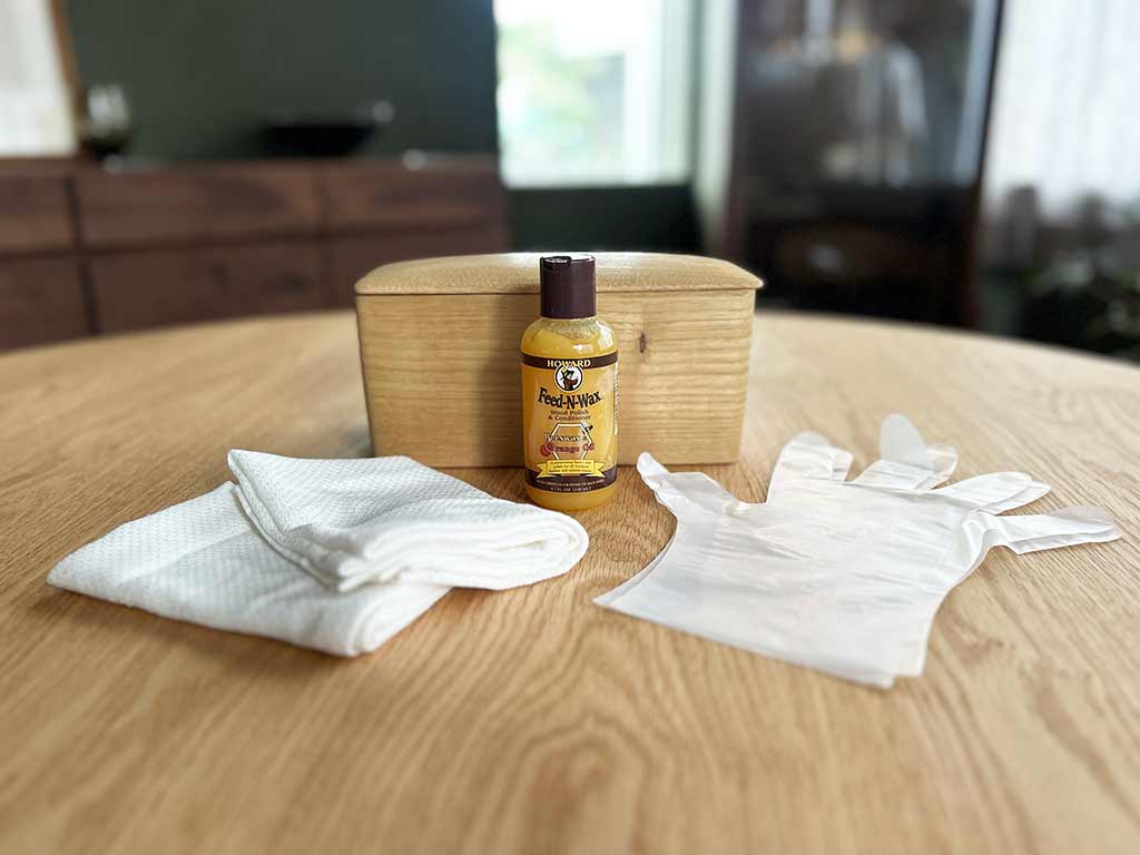 お手入れ用意するもの