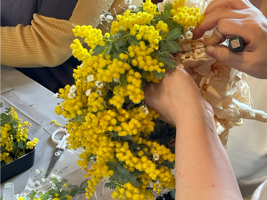 もこもこミモザ沢山