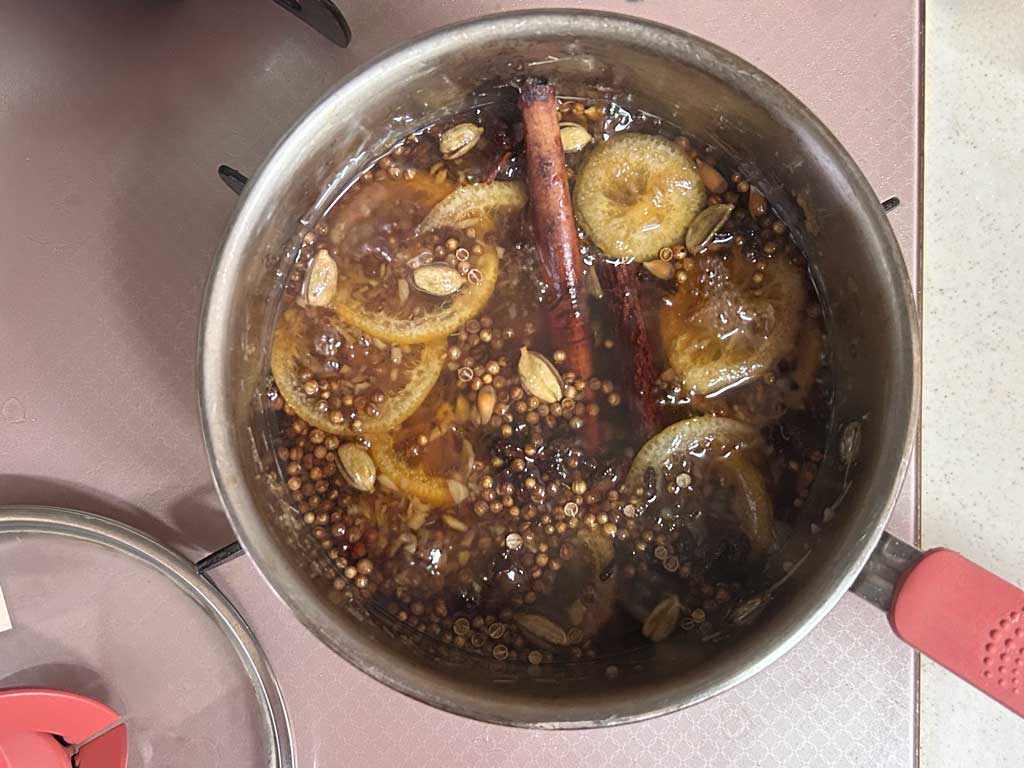 シロップ_煮込み後